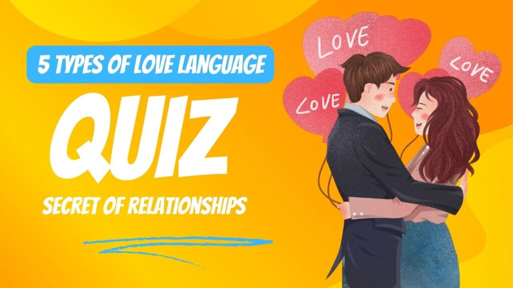 What are the 5 types of love language