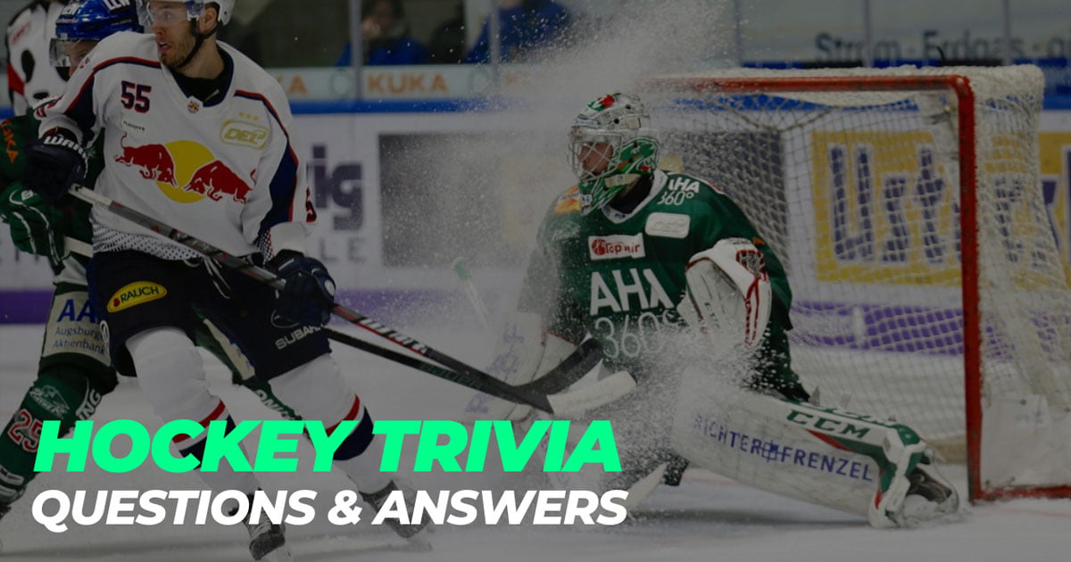 101 Best Hockey Trivia Questions and Answers